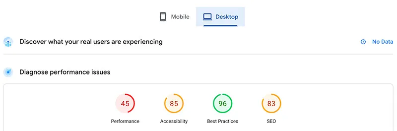 Google Page Insights